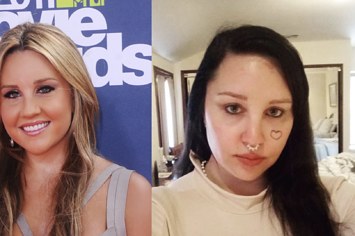 Two images of Actress Amanda Bynes one from 2011 and one from more recently.