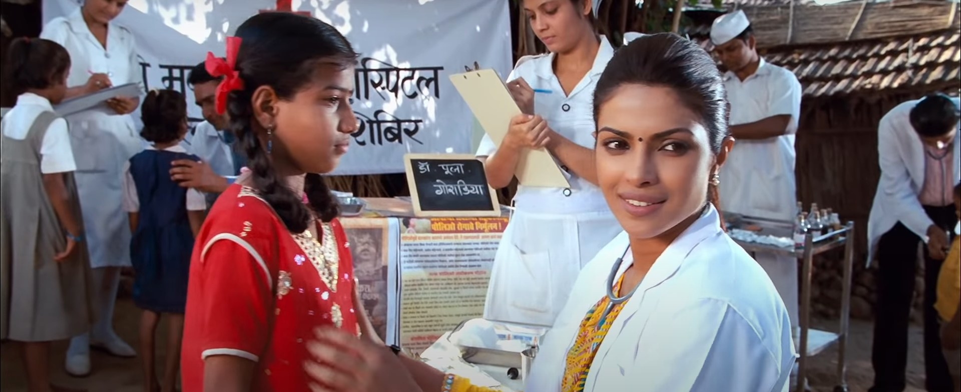 Priyanka Chopra dressed as a doctor