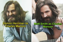 Damon Herriman vs. Matt Smith as Charles Manson