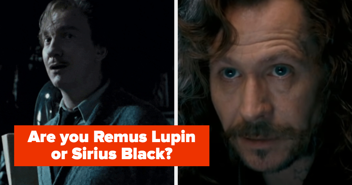remus lupin and sirius black