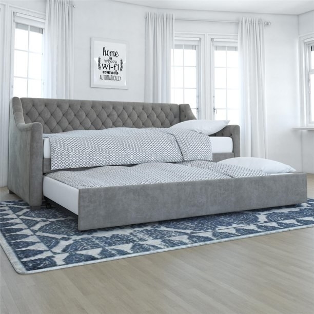 Grey day bed