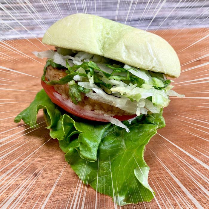 モスバーガーのおすすめメニュー「グリーンバーガー<テリヤキ> 」
