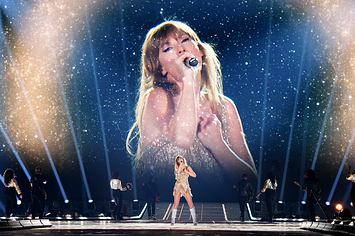 Taylor Swift performs onstage for the opening night of "Taylor Swift | The Eras Tour" at State Farm Stadium on March 17, 2023.