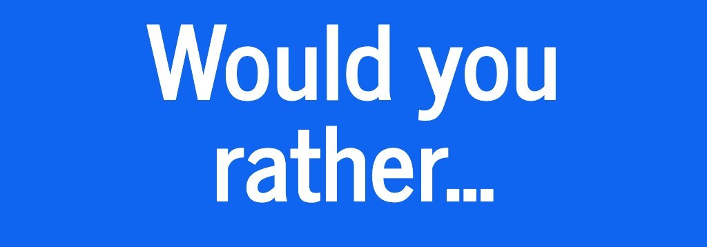 The toughest ''Would you rather?'' sitcom quiz