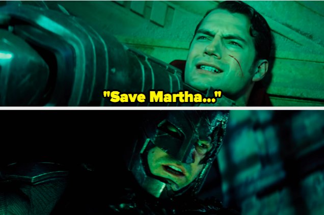A man yelling &quot;Save Martha&quot; at another man