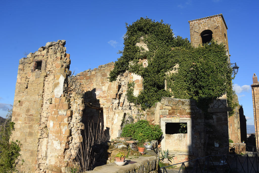 An abandoned castle