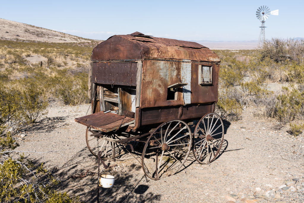 An old wagon