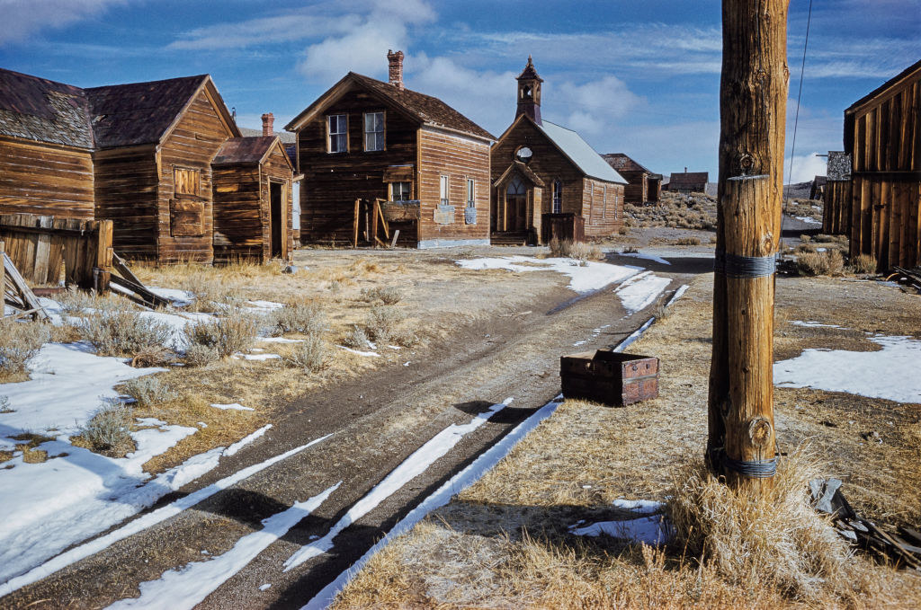 An abandoned town