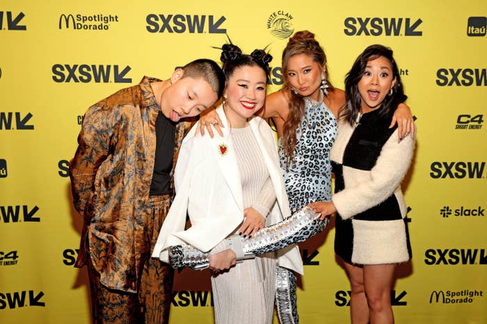 Sabrina Wu, Sherry Cola, Ashley Park, and Stephanie Hsu at SXSW