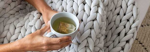 Surprise! These Nice-Looking Throws Are Also Weighted Blankets