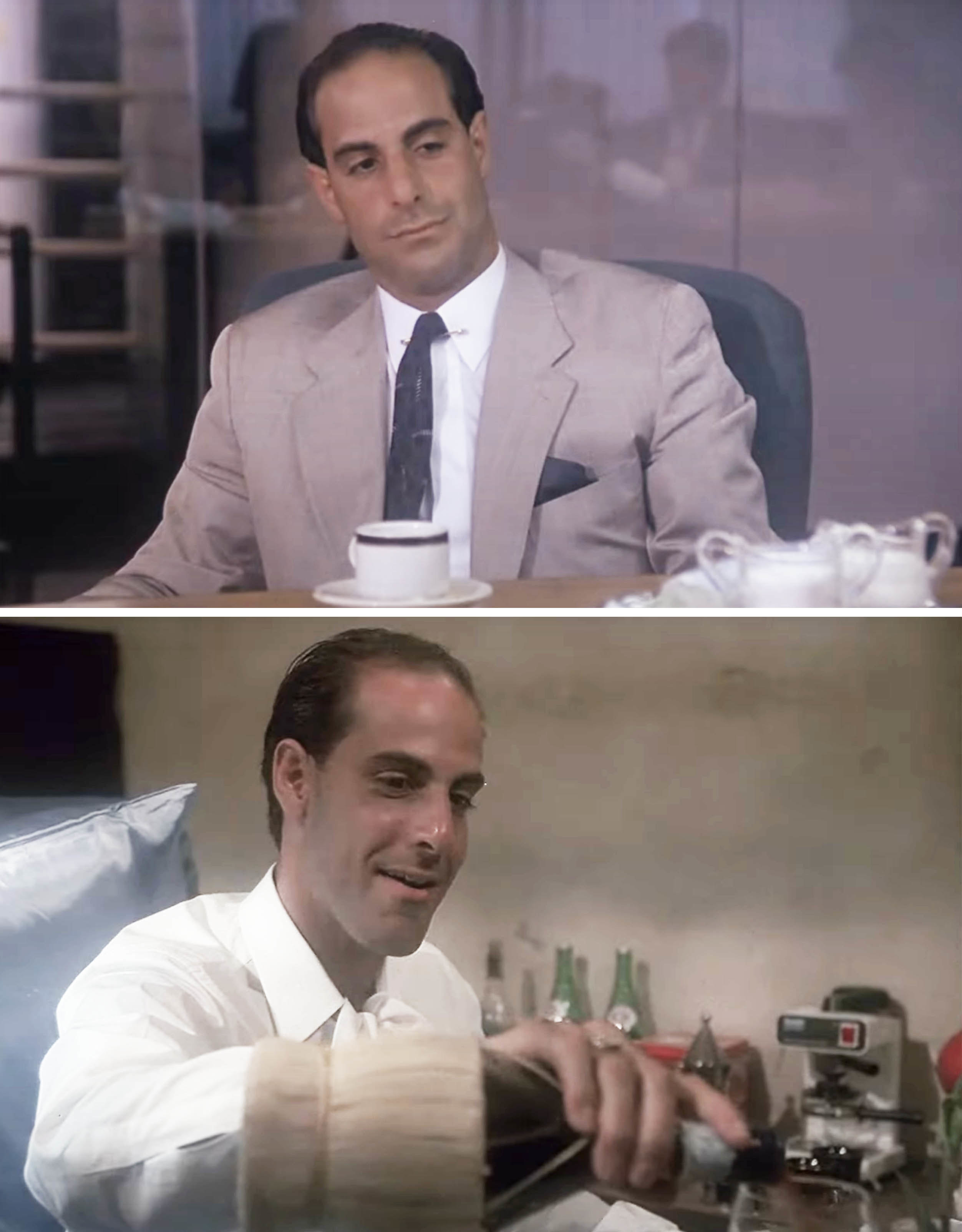 Stanley Tucci in an early role