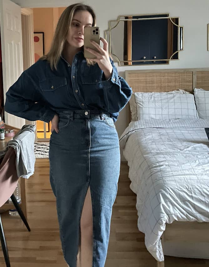 Denim skirt online outfit quiz buzzfeed