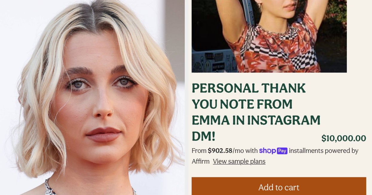 Emma Chamberlain Said She Thought It Was An “Online Scam” When Fans Started Calling Her Out Over Claims She’s Charging ,000 For An Instagram DM