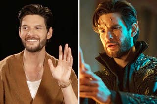 Ben Barnes in real life vs. as The Darkling in Shadow and Bone