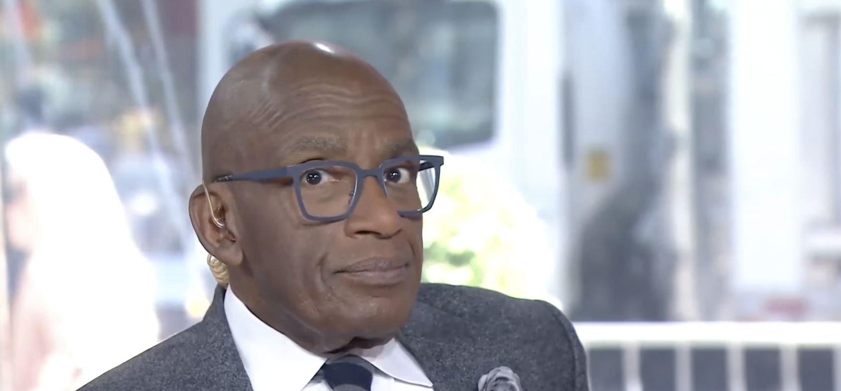 Al Roker looking dead into the camera