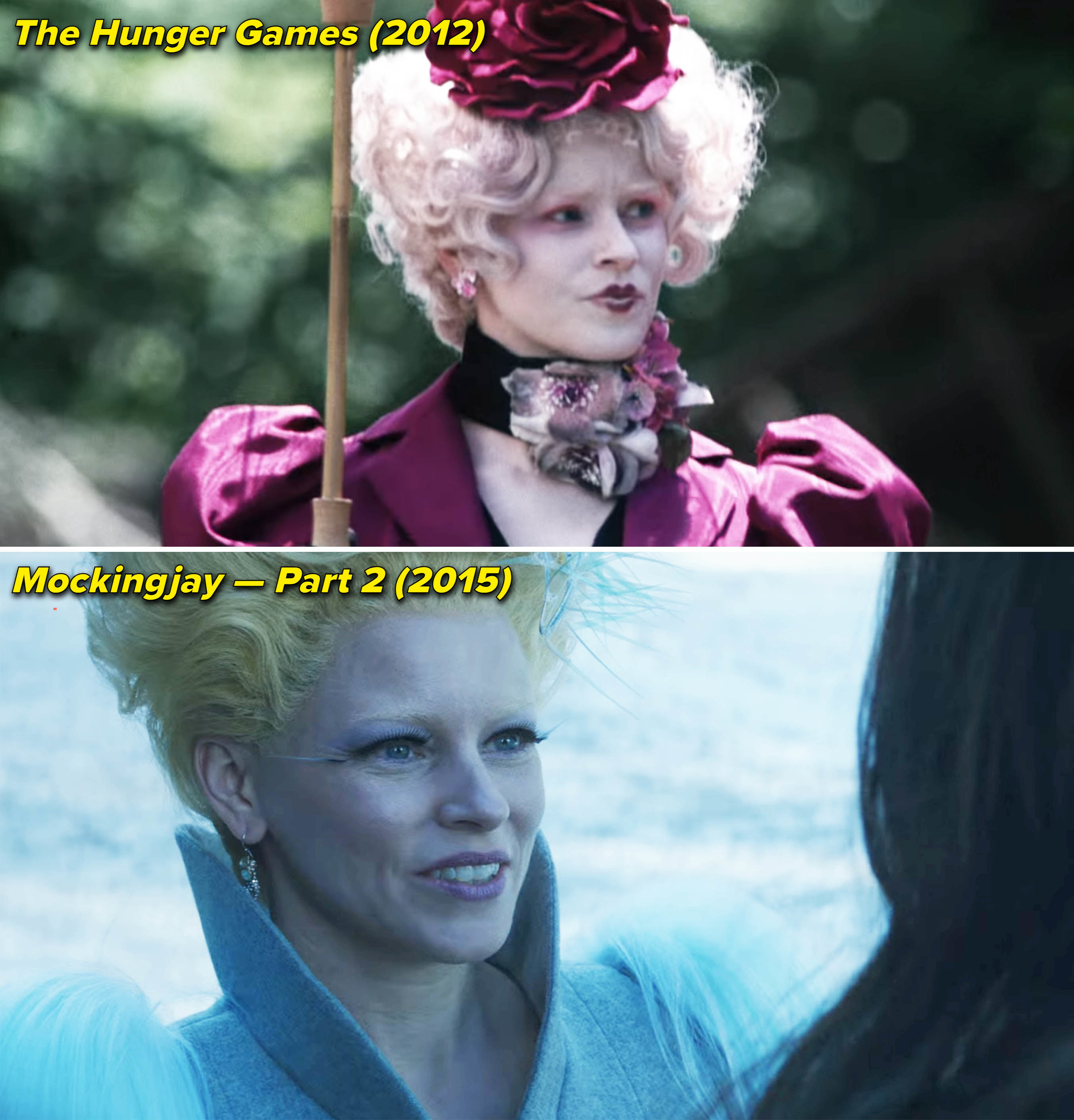 Elizabeth as Effie