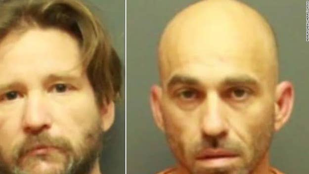 Authorities said two men who escaped a jail by digging a hole with tools made from toothbrushes were found just hours later at a nearby IHOP restaurant.