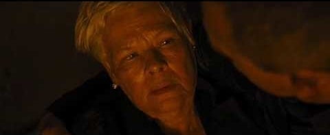 Judi Dench as M in &#x27;Skyfall&#x27; dies in James Bond&#x27;s arms