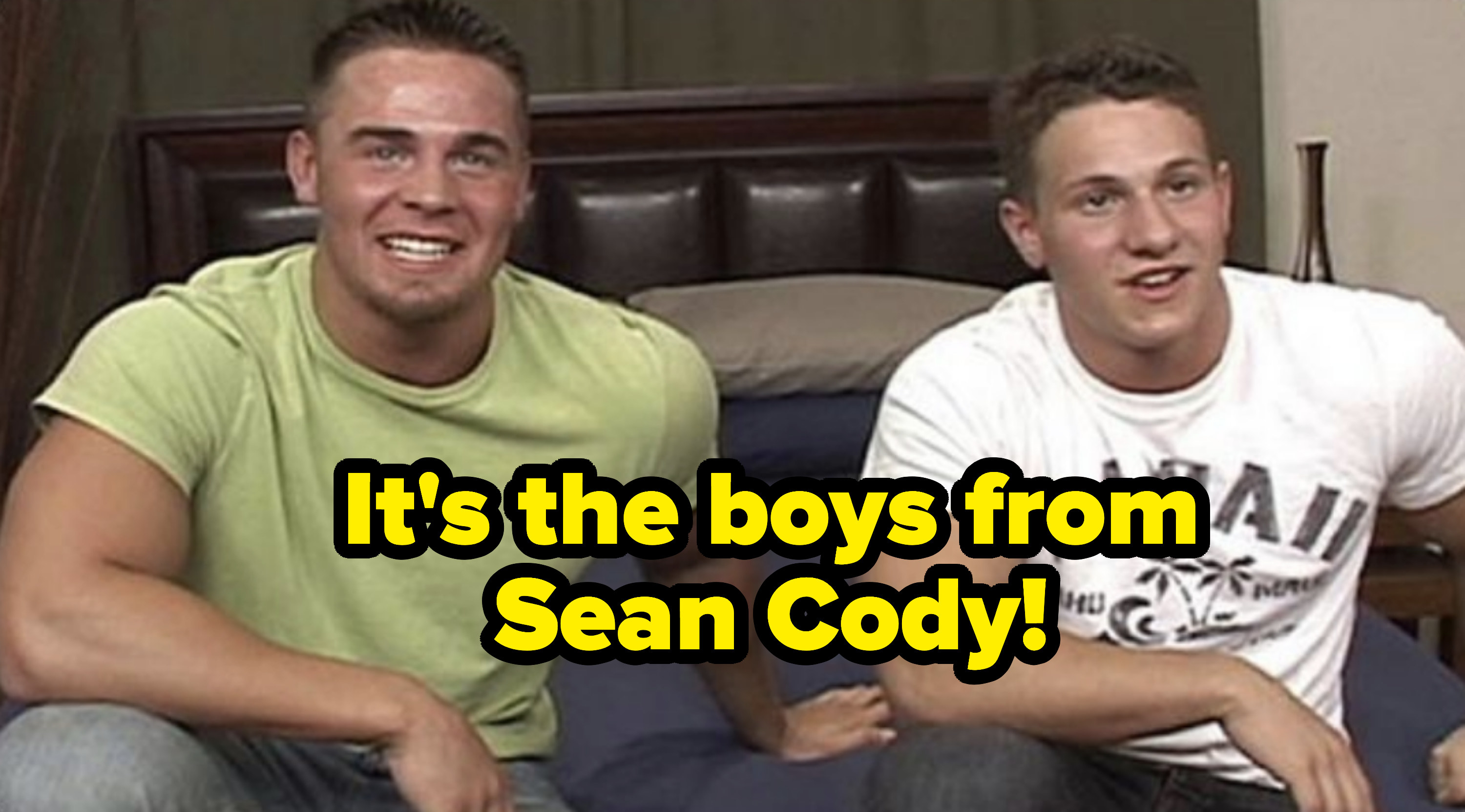 The boys from Sean Cody