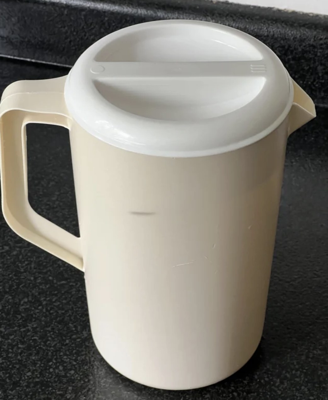 vintage plastic pitcher