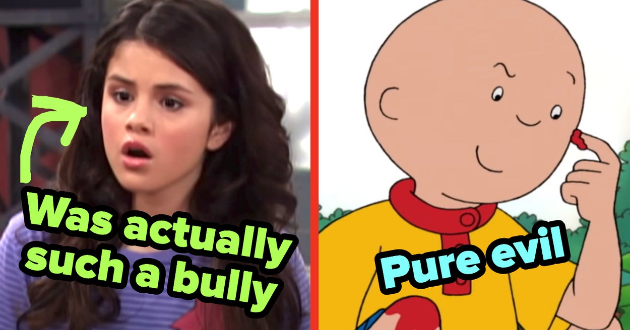 Caillou, SpongeBob, And 17 Other Characters From Childhood Shows Who Are Actually Horrible People