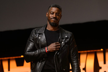 Ahmed Best is seen onstage at Star Wars Celebration 2019
