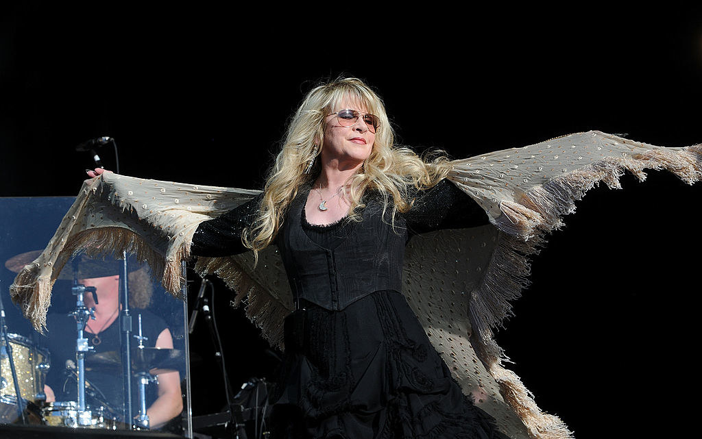 Closeup of Stevie Nicks