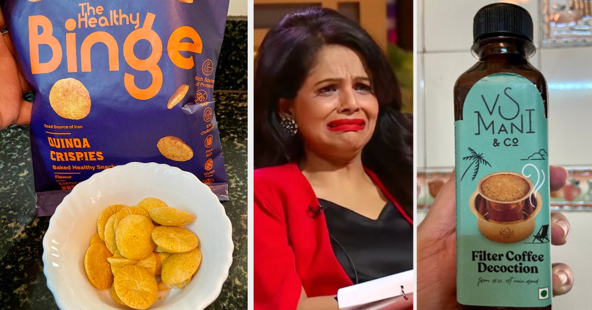 I Tried 10 Food Items Featured On "Shark Tank India" And Here's Their Review And Rating