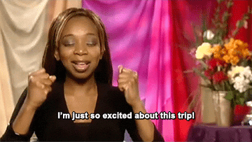 &quot;New York&quot; from Flavor of Love saying &quot;I&#x27;m just so excited about this trip!&quot;
