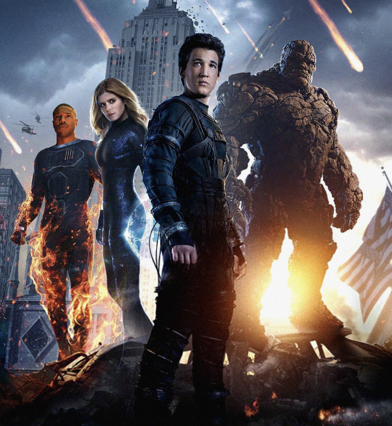 movie poster for the fantastic four 2015