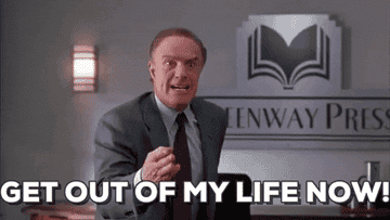Walter Hobbs yells &quot;get out of my life now&quot;
