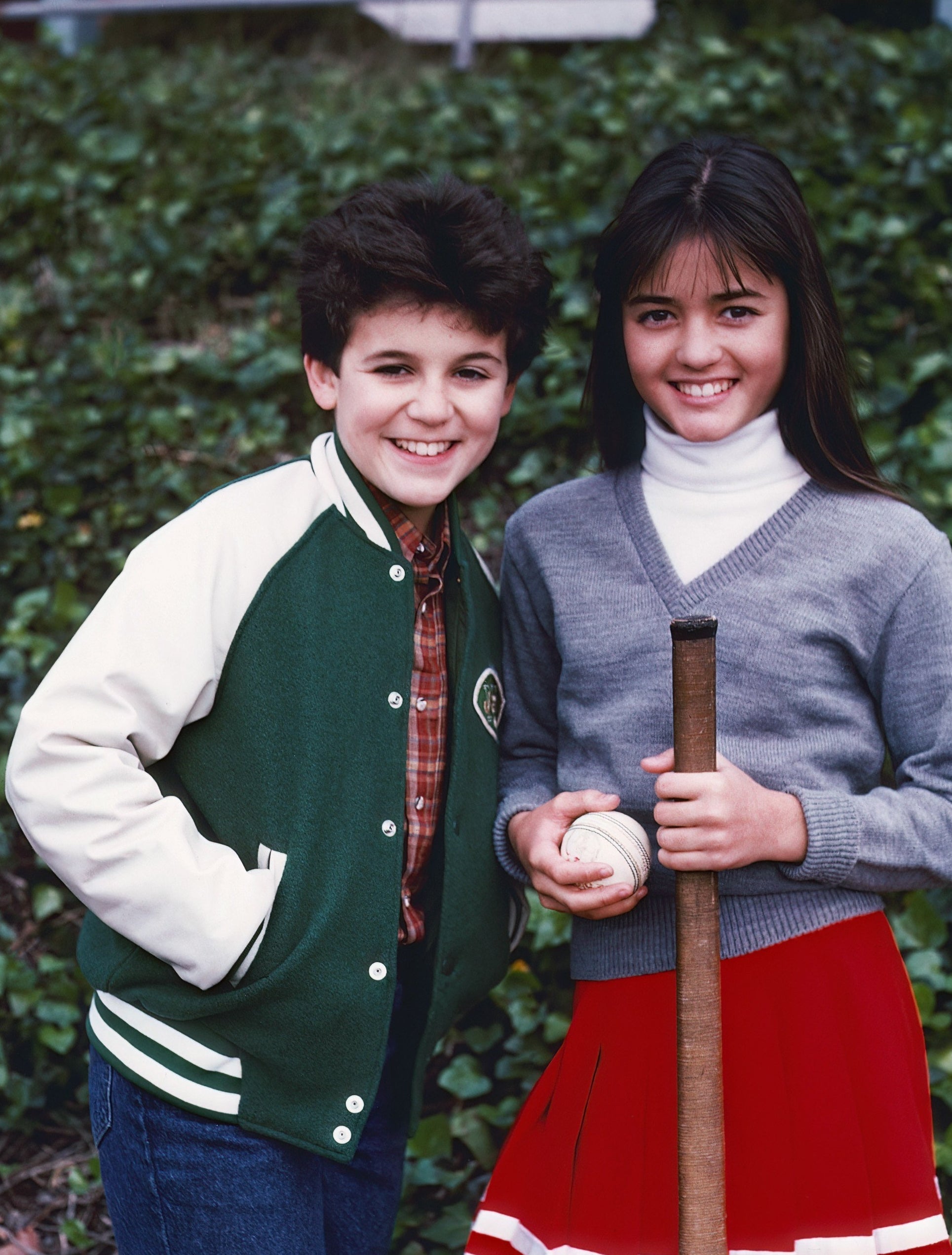 Fred Savage and Danica McKellar in The Wonder Years