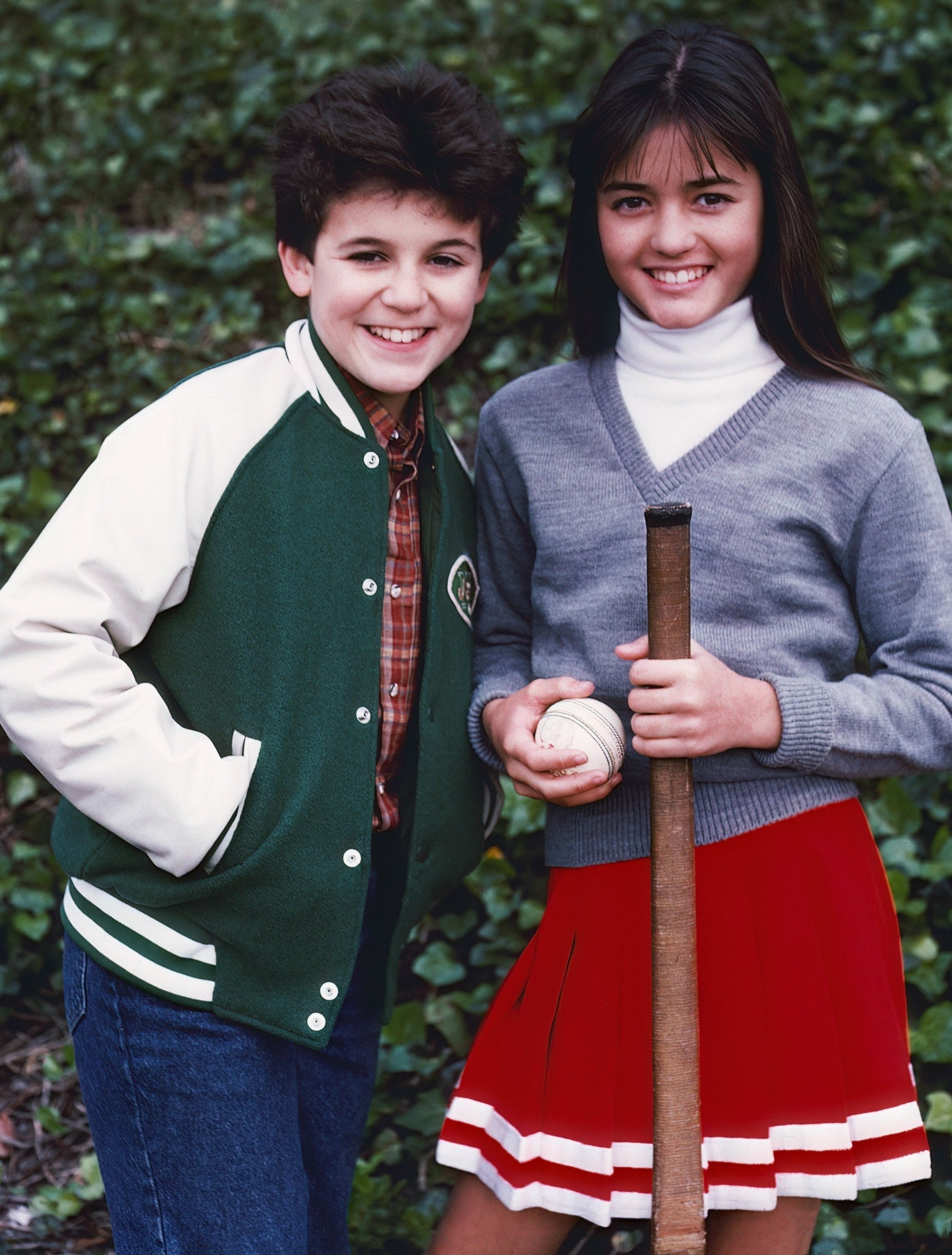 Fred Savage and Danica McKellar in The Wonder Years