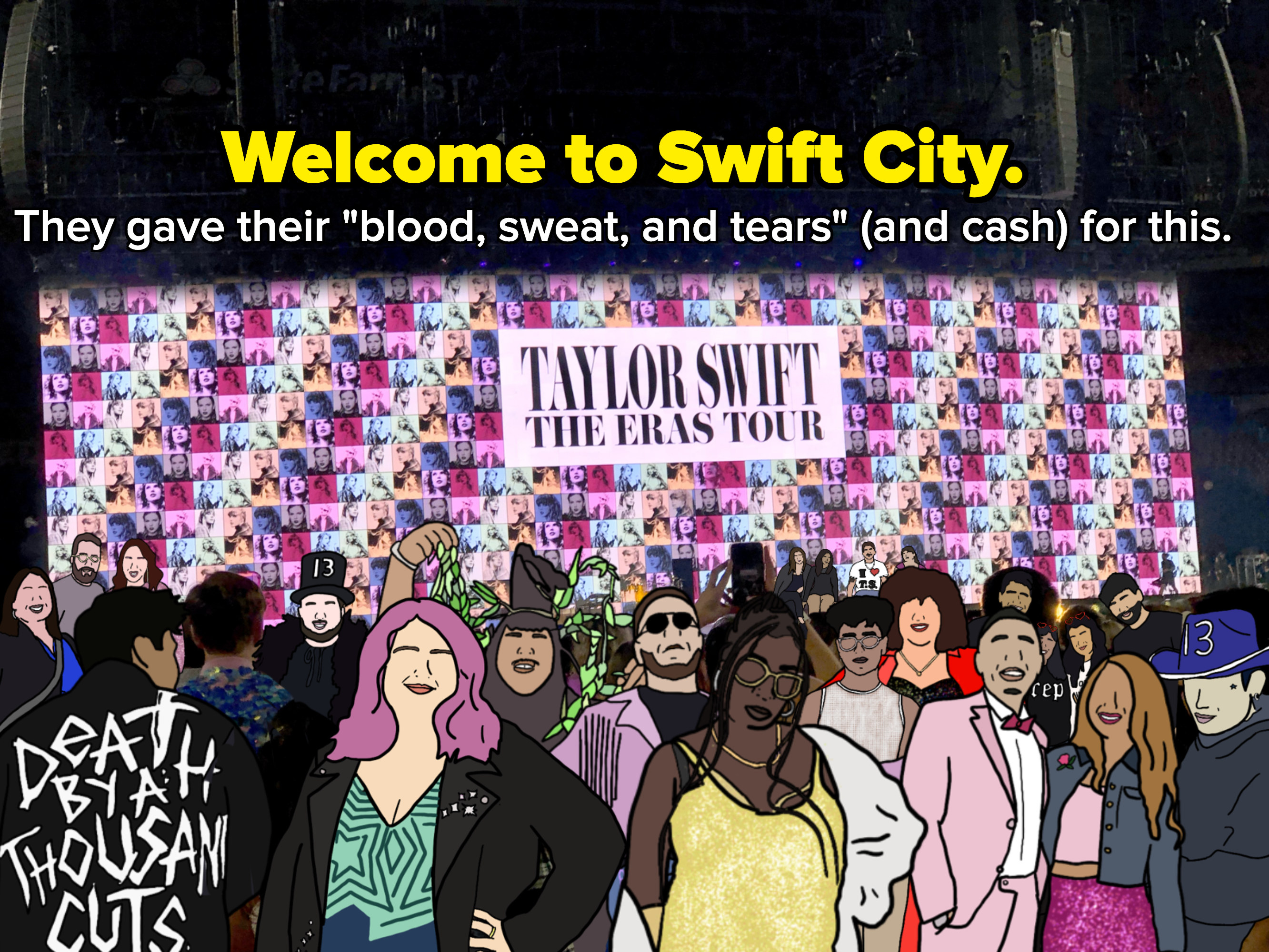 Welcome to Swift City: Eras Tour Stops Are Celebrating Taylor Swift