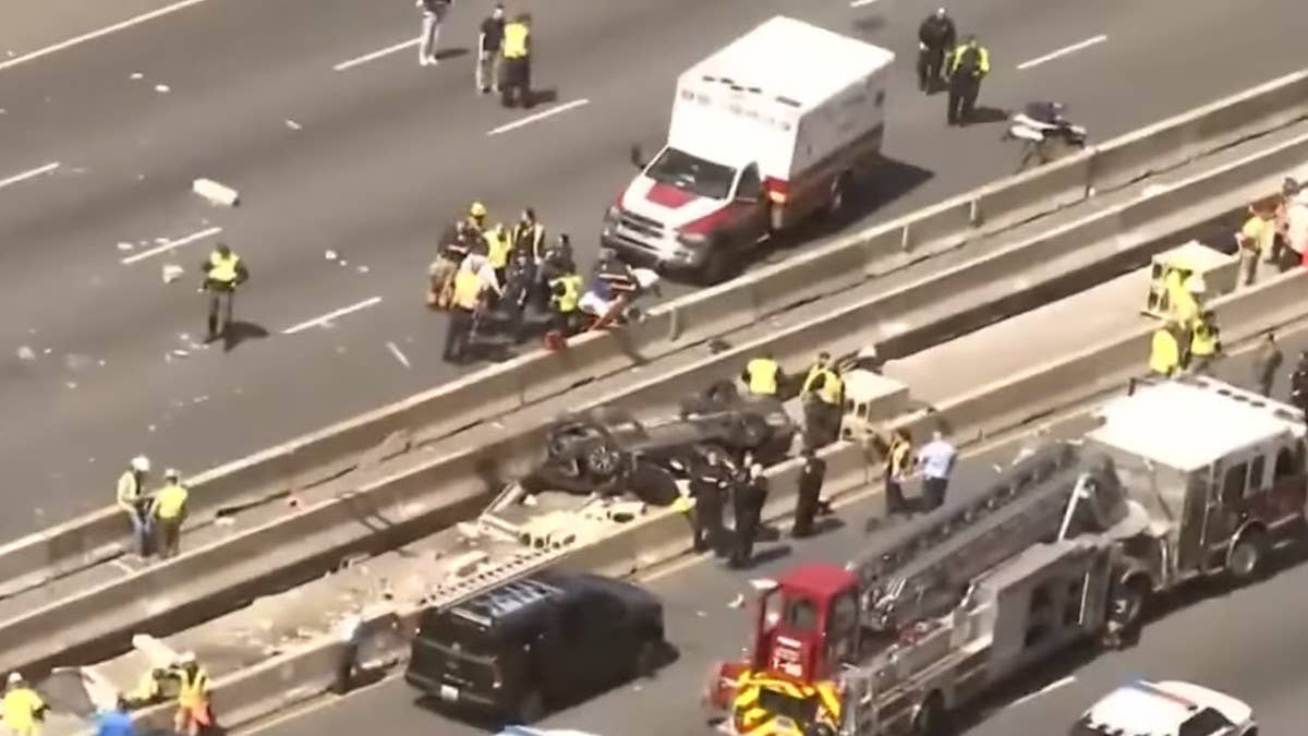 On Wednesday six construction workers were killed when a car crashed into a work zone on the Baltimore Beltway after attempting to change lanes.