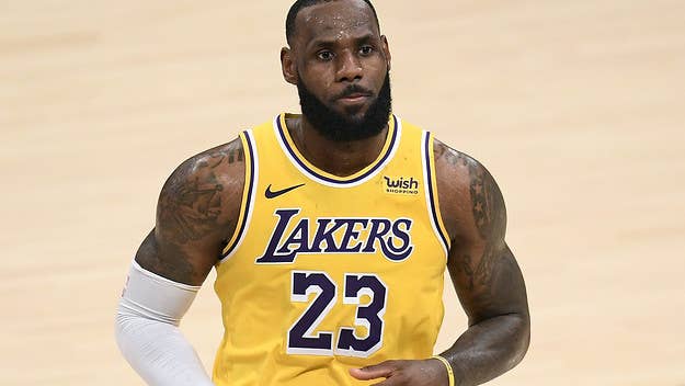 LeBron James took to Twitter on Thursday to provide an update on his right foot injury, which has kept the Los Angeles Lakers superstar sidelined since Feb. 26.