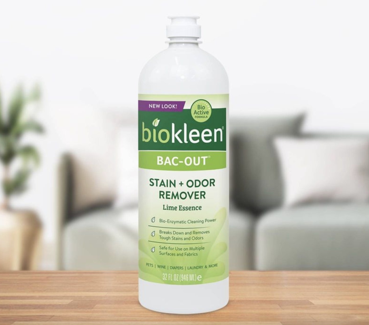 Biokleen Bac-out Stain and Odor Eliminator - 16 FL Oz X 6 for sale online