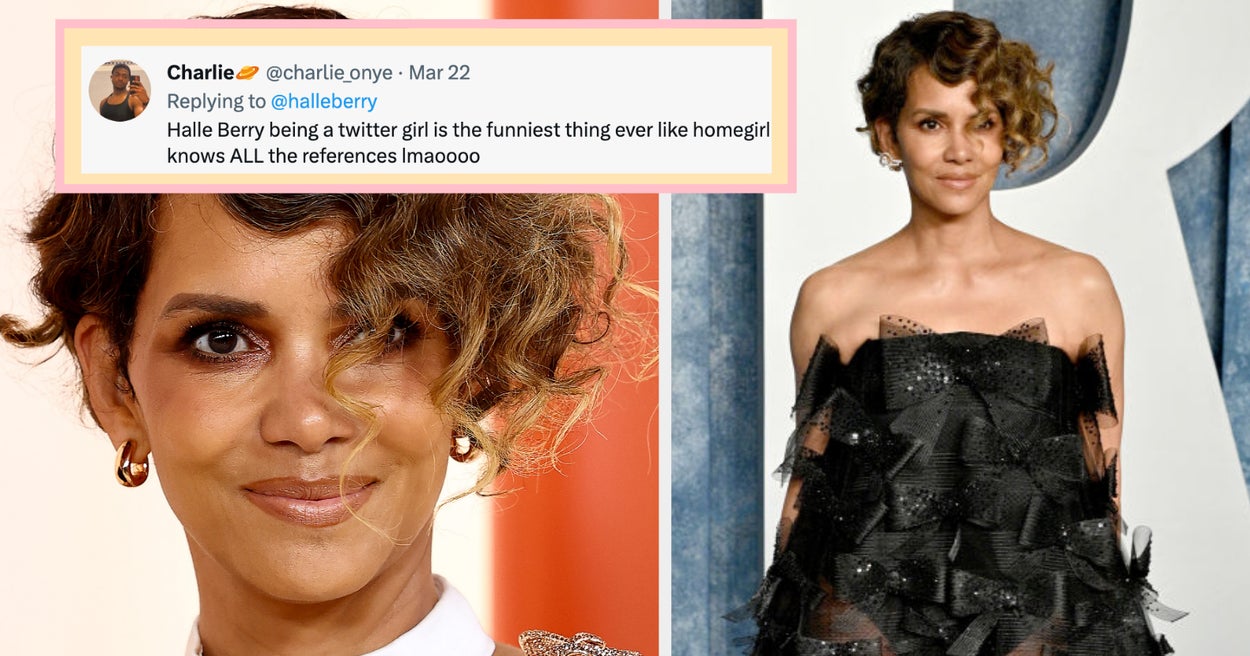 Halle Berry Had A Hilarious Twitter Exchange With A Fan,