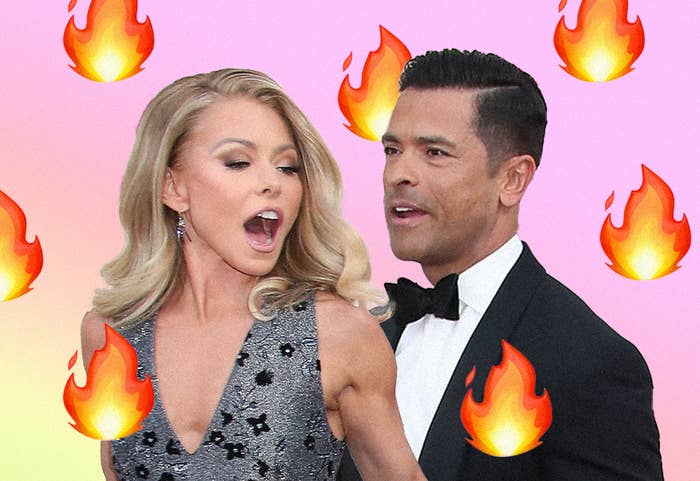 Kelly Ripa and Mark Consuelos