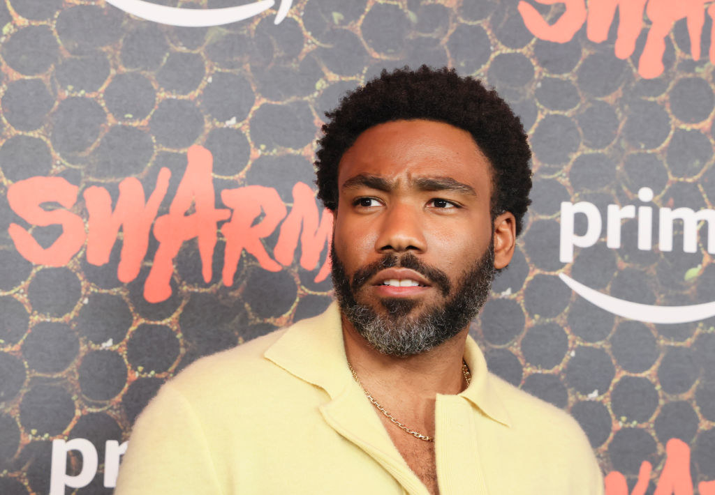Donald Glover attends the Los Angeles premiere of Prime Video&#x27;s &quot;Swarm&quot;