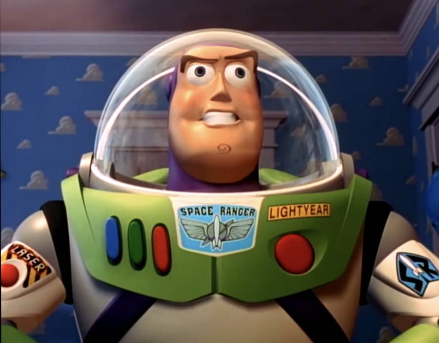 Snoop Dogg is all spaced out as he dresses up as Toy Story's Buzz Lightyear
