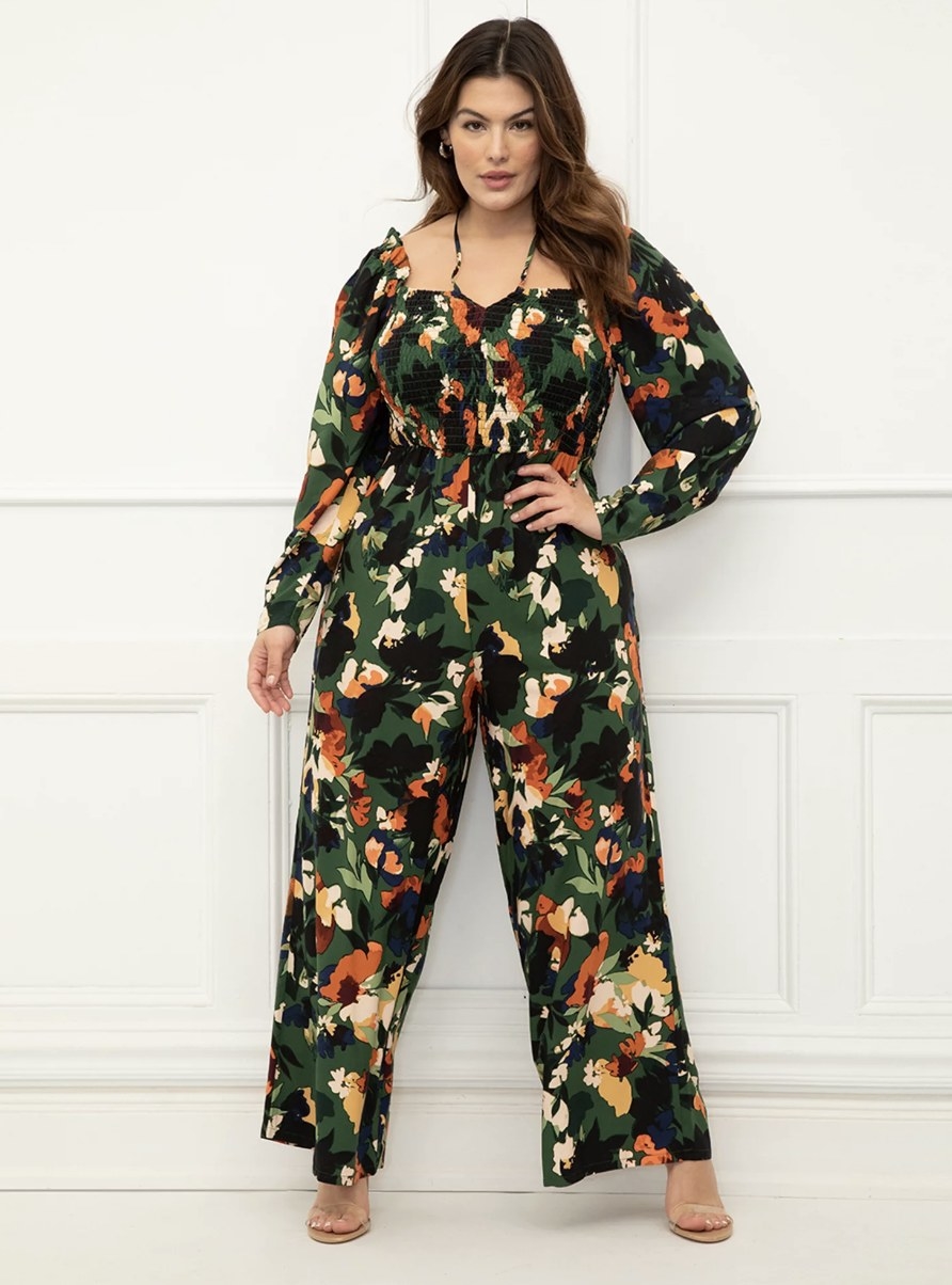 the printed jumpsuit