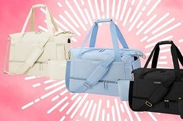 Multiple compartments, a carry-on-friendly size and a spacious interior: This is the ultimate travel bag for less than half the price of the popular Béis bag.