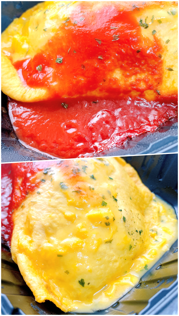 FamilyMart(ファミリーマート)のおすすめの冷凍食品「ラケル監修特製ソースのチキンオムライス」