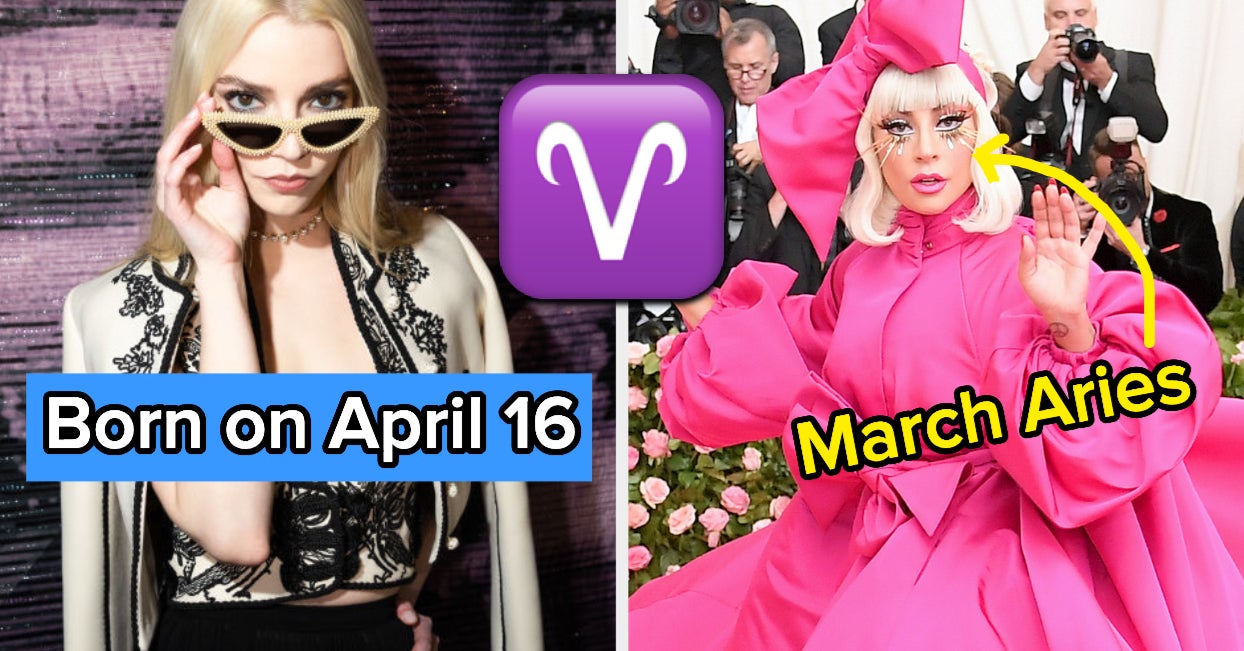25 Celebrities You Might Not Know Are Aries