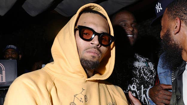 A man claimed on TikTok that he broke up with his girlfriend after she received a lap dance from Chris Brown during one of his concerts in the UK.