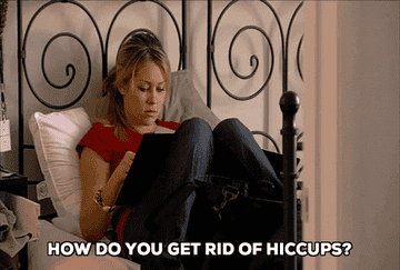 LC from &quot;The Hills&quot; asking &quot;How do you get rid of hiccups?&quot;