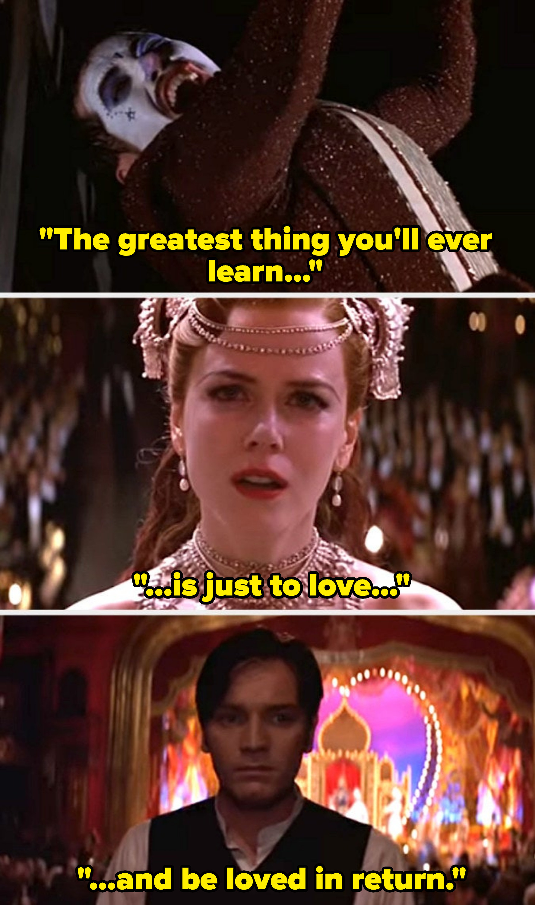 Screenshots from &quot;Moulin Rouge!&quot;