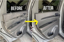 car interior cleaning before and after 