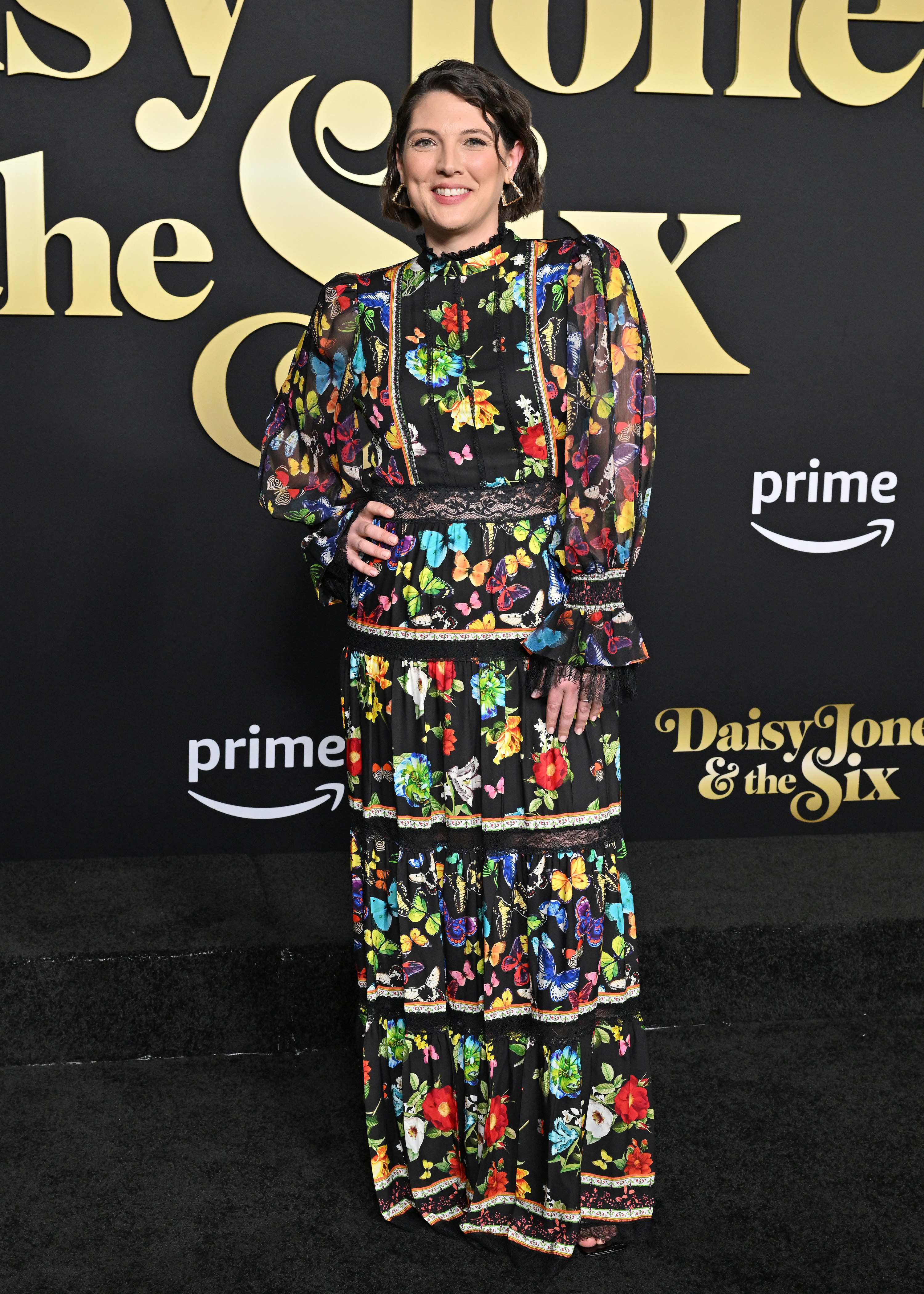 Taylor Jenkins Reid attends the Los Angeles Premiere of Prime Video&#x27;s &quot;Daisy Jones &amp;amp; The Six&quot; at TCL Chinese Theatre